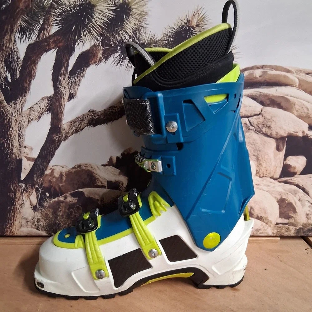 Scott Superguide Powerfit Carbon G1 Ski Boots Gore-Tex Vibram Blue White 26/26.5